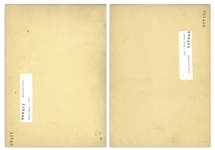 Moe Howard Personally Owned Three 8.25'' x 12.75'' Photos From 1930 of Ted Healy & His Wife Betty Healy, Who Inscribes Both Her Photos to Moe & Helen -- Toning, Light Creasing & Chipping to Margins